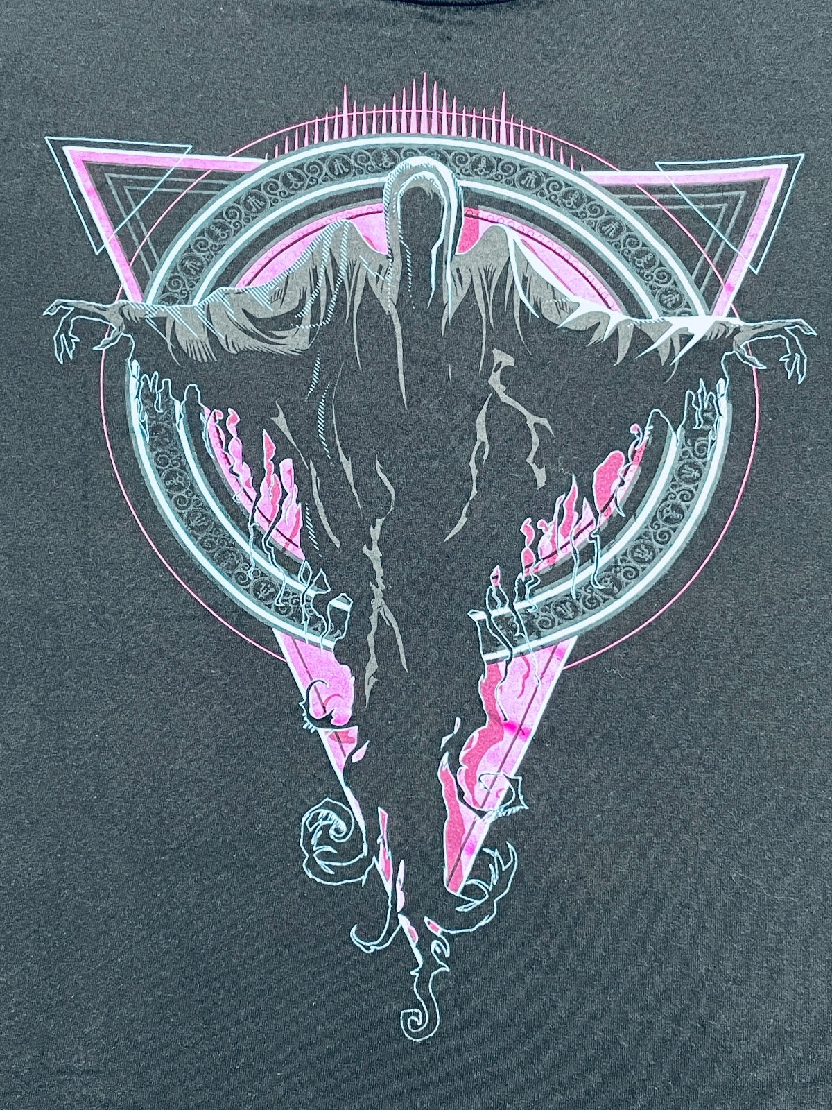 Harry Potter Wizarding World Black Graphic T-Shirt Size Adult Unisex Small