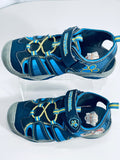 Paw Patrol  Blue Outdoor Sandals Size Boys Youth Unisex 11