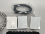 TP-Link 8-Port Gigabit Desktop Switch TL-SG1008D with Netgear Powerline AV500