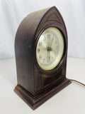 Vintage 1930's Lincoln Electric Desk Clock It Works!