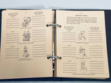 1985 My Personal Precious Moments Gift Registry Binder