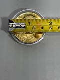 Set of 3 Gold Tone Religious Commemorative Coins Jesus and The Last Supper