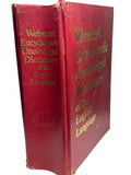 Vintage 1989 Webster's Encyclopedic Dictionary