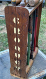 1950's Vintage Wooden Croquet Set with Stand