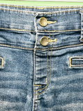 Justice Premium Jeans Girls Denim Shorts Size 14R