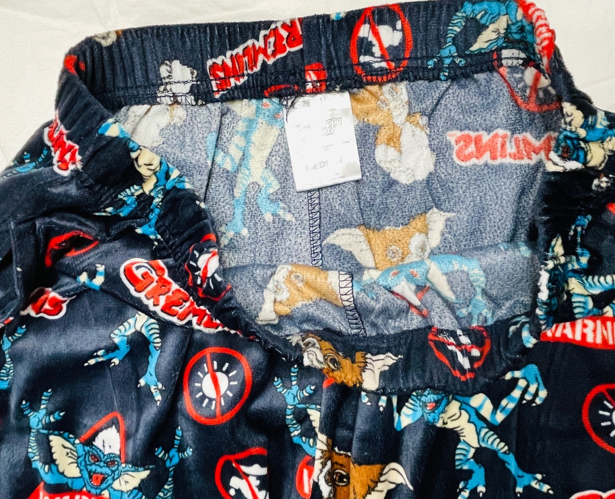 Gremlins Patterned Super Cozy Soft Lounge Pants Unisex Adult Medium