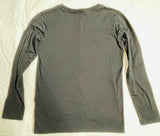 Black Long Sleeve Shirt with MOMSTER Graphic Ladies Small