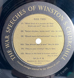 The War Speeches of Winston S. Churchill 33⅓ RPM Vinyl