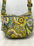 Vera Bradley Lizzy Crossbody Bag in Lemon Parfait Pattern NWT