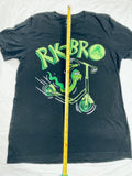 WWE Authentic RK-Bro Black Graphic T-Shirt Adult M Unisex