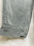 Lot of 5 Vintage '70s-'80s Swiss Army Prisoner SPILAG Gray Denim Workwear Jacket