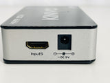 Kinivo 501BN HDMI Switch 5 Port Full HD 1080p with Power Adapter