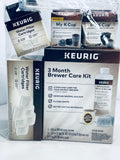 Keurig 3 Month Brewer Care Kit with Water Filter Cartridges and My K-Cup Reusabe