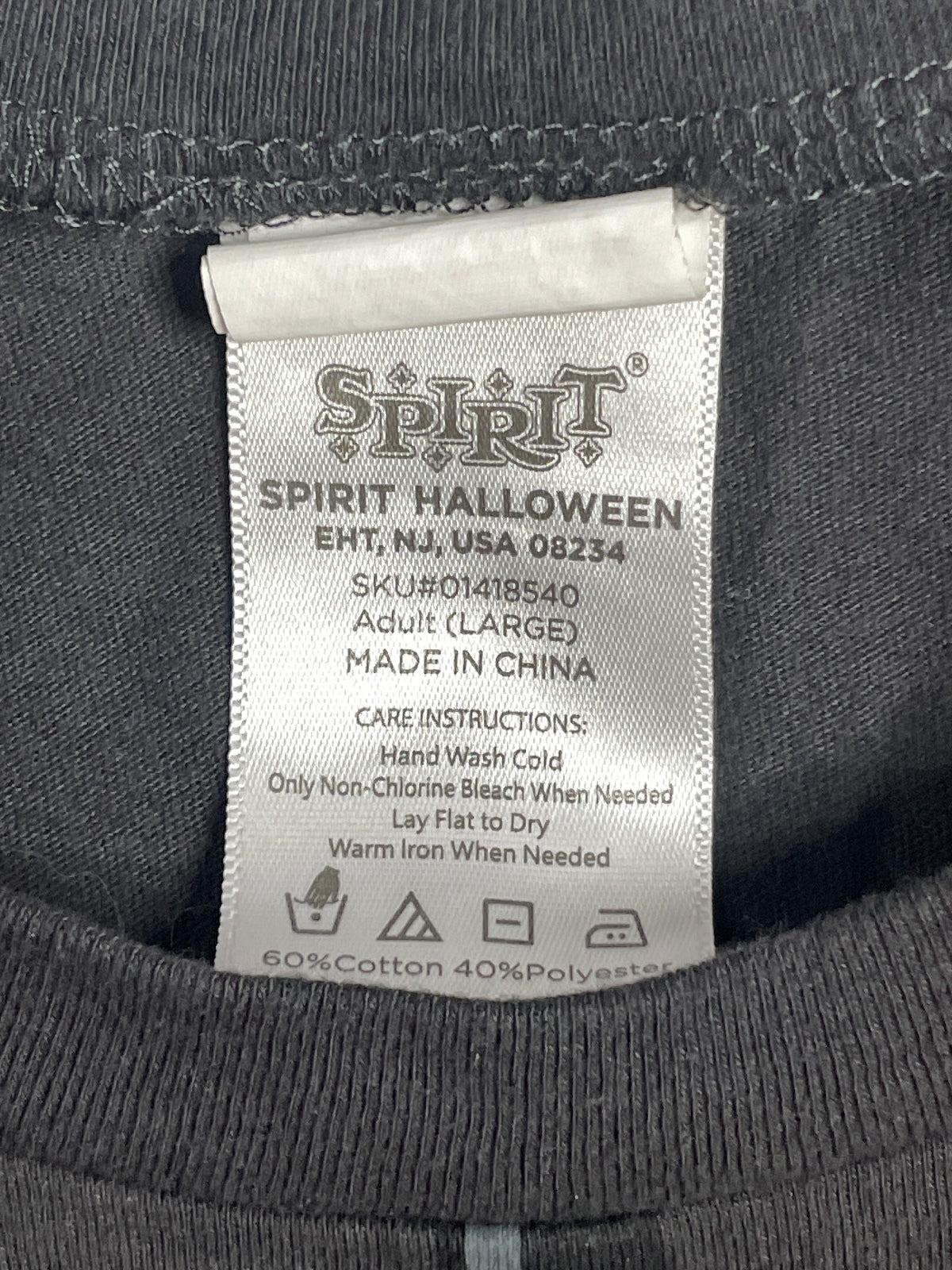Halloween Fortnite Black Long Sleeve Shirt Adult Large
