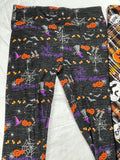 Halloween Leggings for Juniors / Ladies Size Small 2Pair