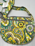 Vera Bradley Lizzy Crossbody Bag in Lemon Parfait Pattern NWT