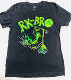 WWE Authentic RK-Bro Black Graphic T-Shirt Adult M Unisex