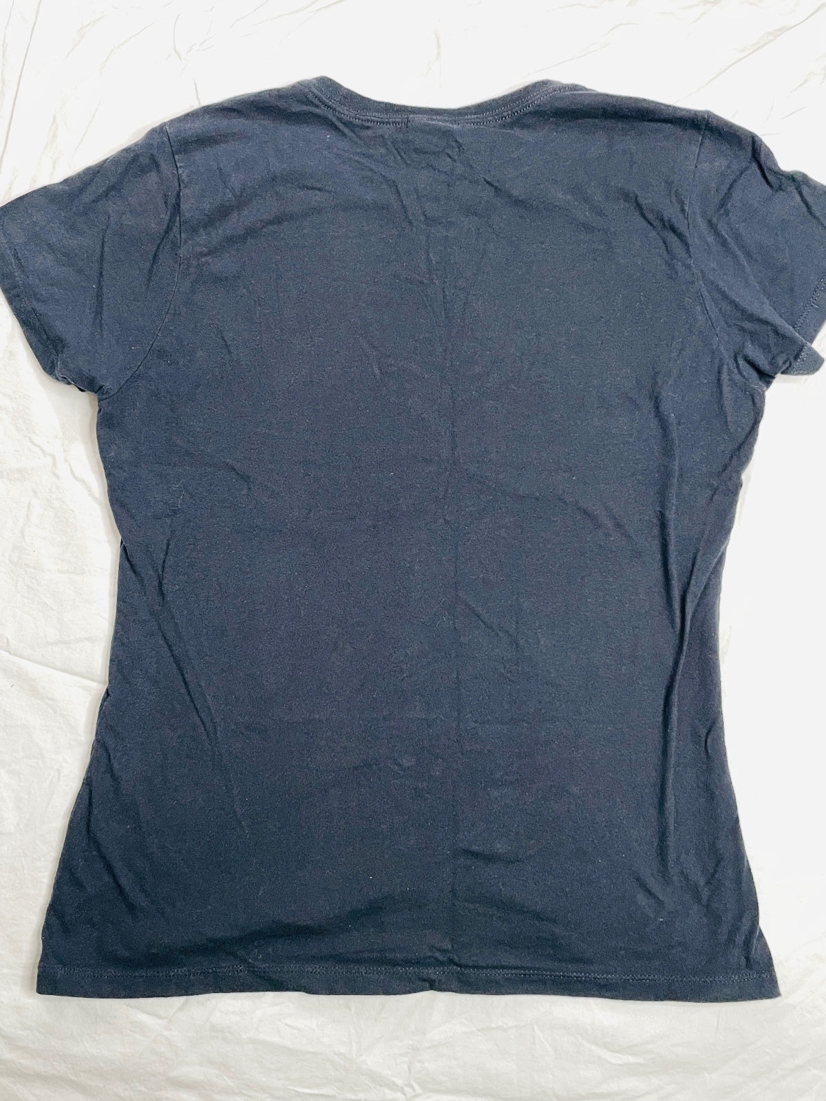 Port & Company Black Wednesday Graphic T-Shirt Women's Size S