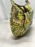 Vera Bradley Lizzy Crossbody Bag in Lemon Parfait Pattern NWT