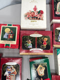 21 Hallmark Keepsake Christmas Ornament Lot Variety 1986-2008