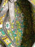 Vera Bradley Lizzy Crossbody Bag in Lemon Parfait Pattern NWT