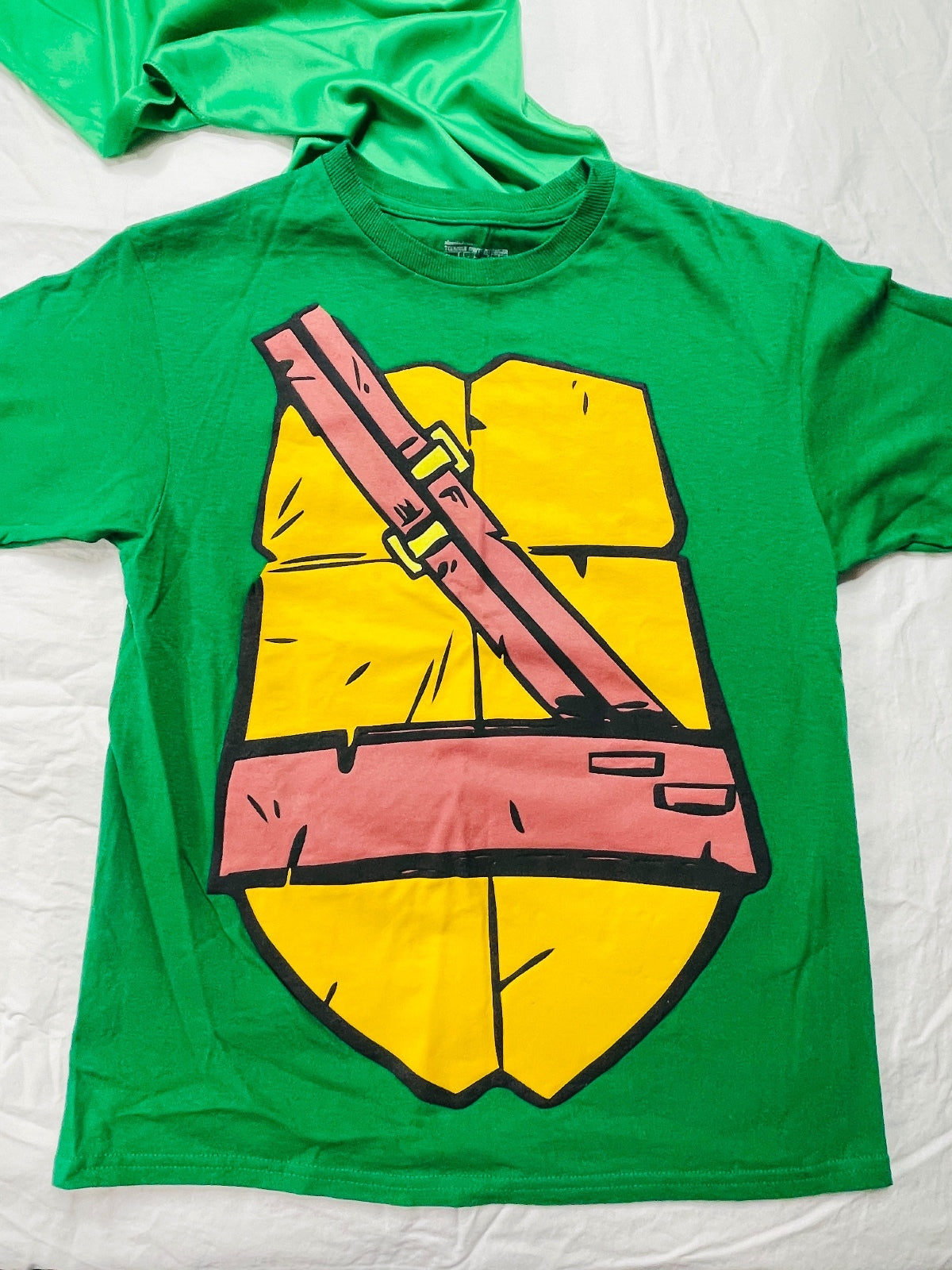 Teenage Mutant Ninja Turtles TMNT T-Shirt w Cape Boys XL
