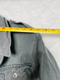 Lot of 5 Vintage '70s-'80s Swiss Army Prisoner SPILAG Gray Denim Workwear Jacket