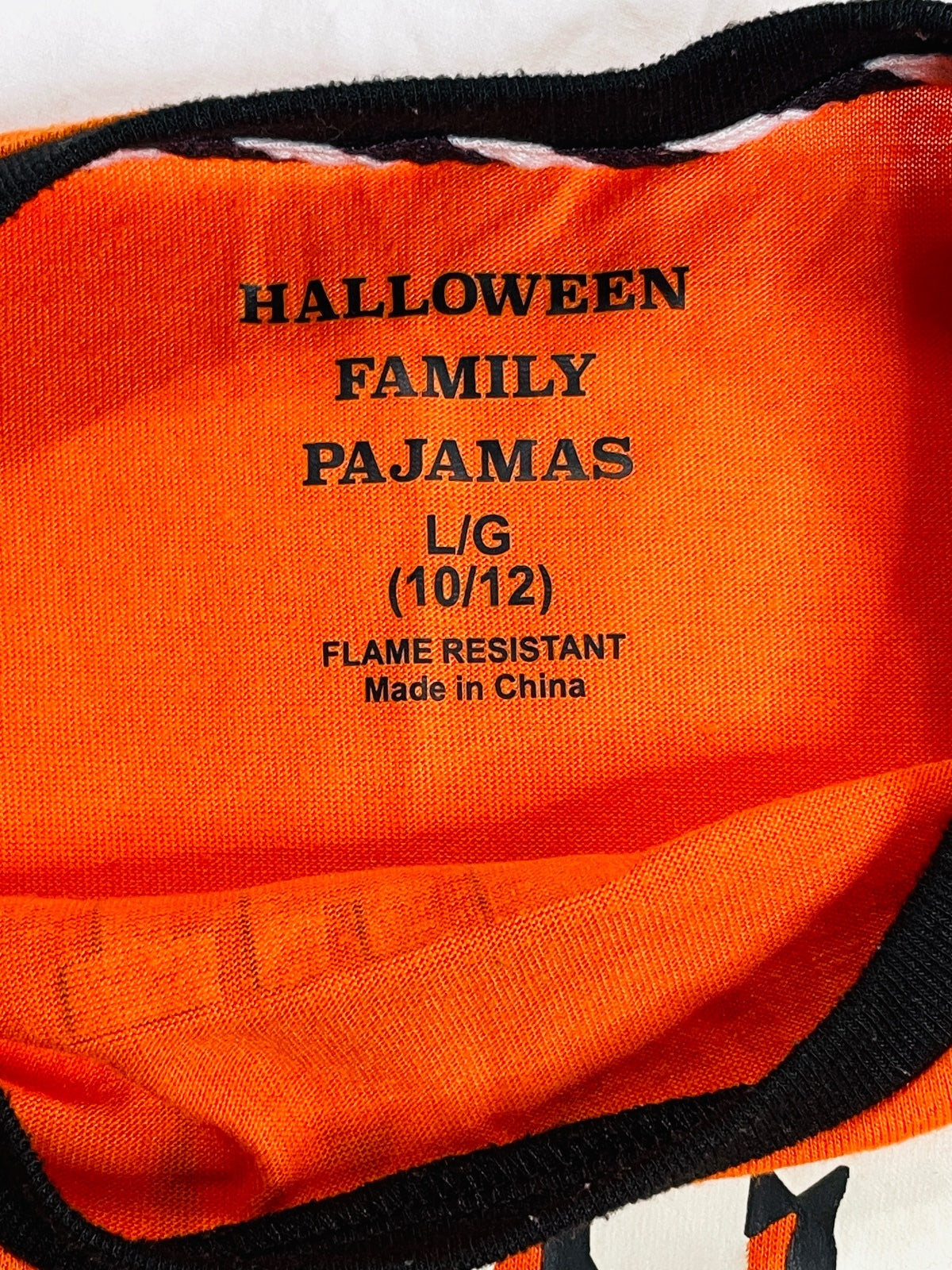 Halloween Pajamas Set The Boo Crew Kids L/G (10/12)