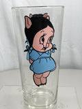 Vintage 1973 Pepsi Collector Series Glass Featuring Petunia Pig