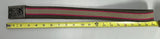 The North Face Striped Web Belt with Metal Logo Buckle 40"