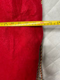 Red Plush Felt Christmas Santa Gift Bag XL36" l x 24"w