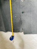 Lot of 5 Vintage '70s-'80s Swiss Army Prisoner SPILAG Gray Denim Workwear Jacket