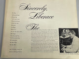 Liberace Sincerely, Liberace The 3-LP Box Set with Booklet