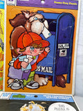 1969 - 1976 Vintage Whitman Frame-Tray Puzzles Set Featuring Mickey Mouse
