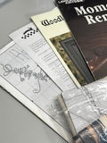 Vintage Cross Stitch Patterns, Kits & Supplies Bundle