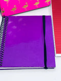 Lot of 5 Colorful Spiral and Hardcover Notebooks and Journals New Unused