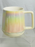 2019 Starbucks Ceramic Coffee Mug 12 oz Iridescent Pastel Gradient