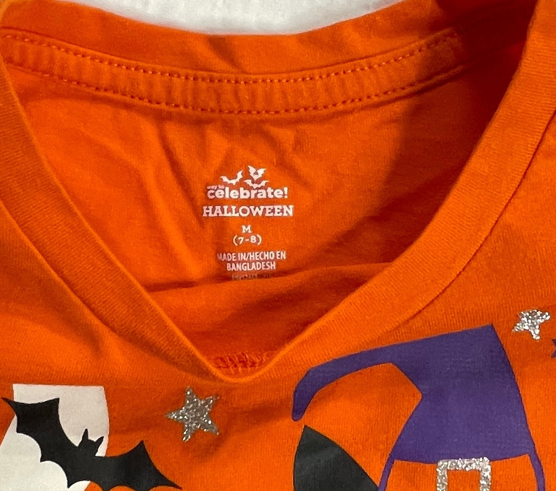 Halloween 3 PC Pajama Set Lot Girls M 7-8