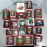 21 Hallmark Keepsake Christmas Ornament Lot Variety 1986-2008