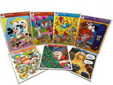 1969 - 1976 Vintage Whitman Frame-Tray Puzzles Set Featuring Mickey Mouse