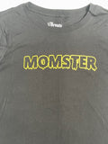 Black Long Sleeve Shirt with MOMSTER Graphic Ladies Small