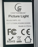 2 PC Picture Light 16" Rechargeable Wireless LED with Remote