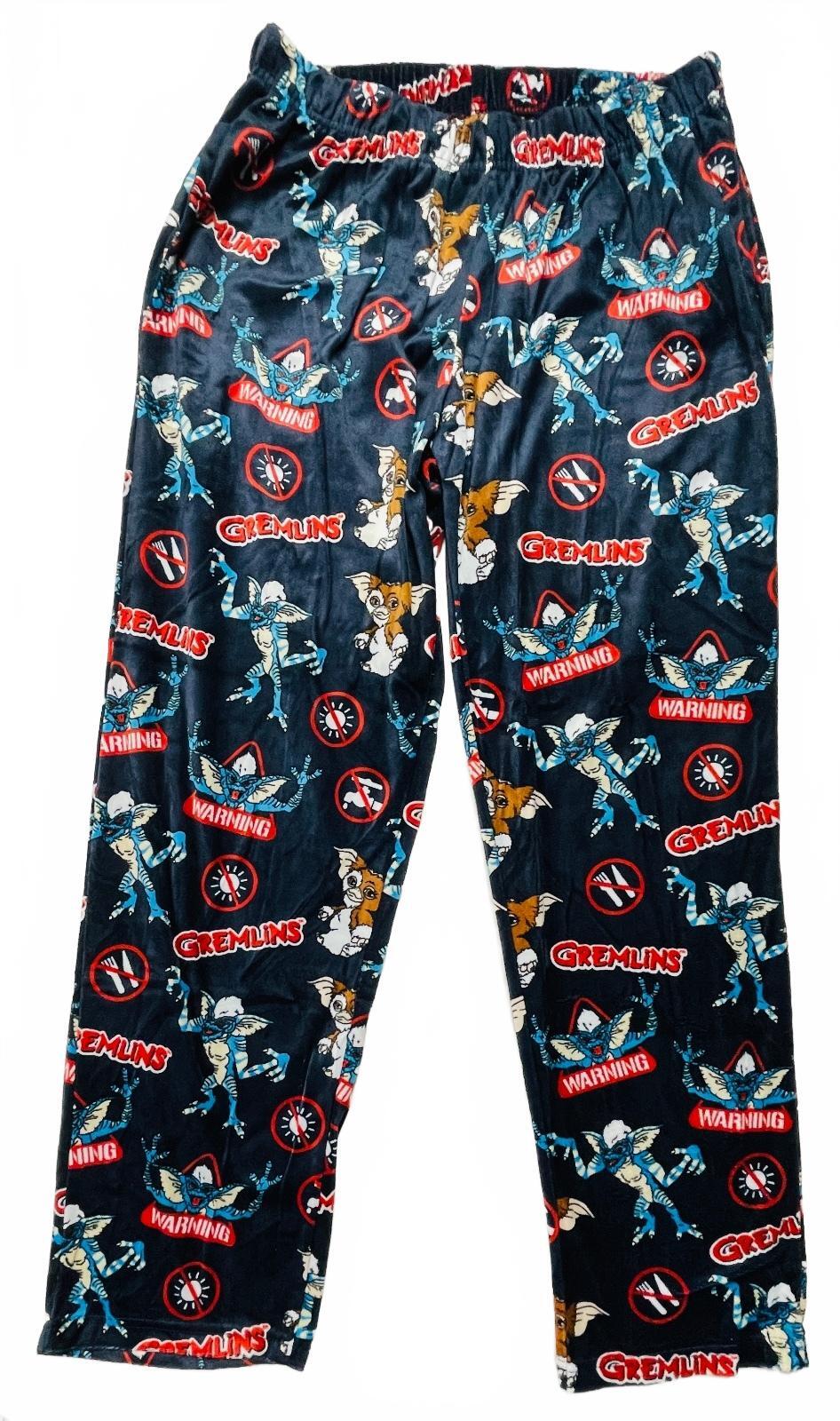 Gremlins Patterned Super Cozy Soft Lounge Pants Unisex Adult Medium
