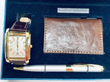 2000's Vintage Bella & Rose Men's Watch, Pen Gift Set