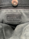 Vintage Harold Powell Genuine Leather Tote Bag Made in Italy 11" x 10" x 4"