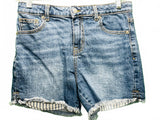 Cat & Jack Girls' Denim Shorts Size XL 14 Adjustable Waistband