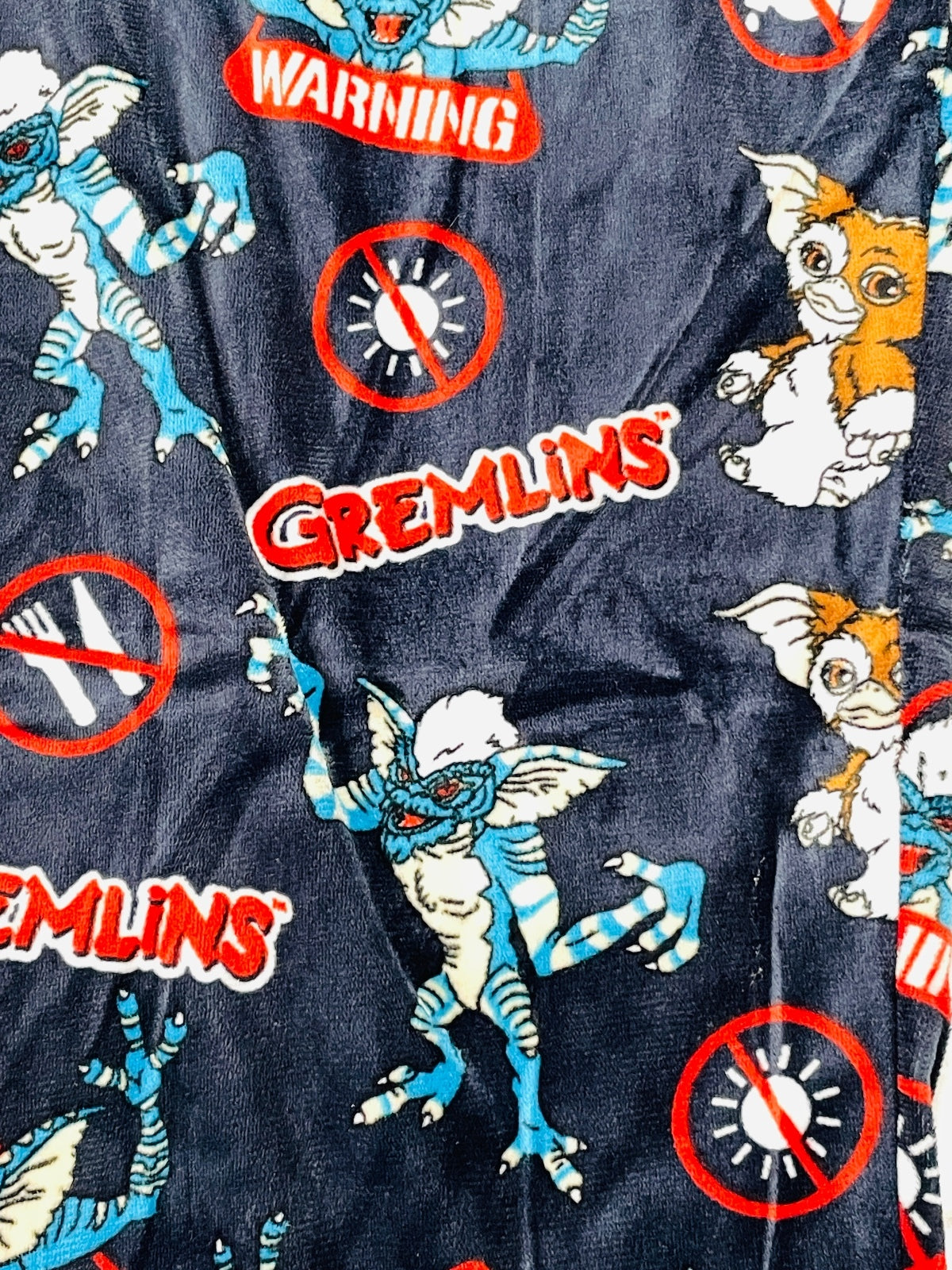 Gremlins Patterned Super Cozy Soft Lounge Pants Unisex Adult Medium