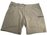 ZeroXposur Travel Series Men's Khaki Shorts Elastic Waistband Size Mens 40