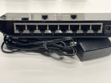TP-Link 8-Port Gigabit Desktop Switch TL-SG1008D with Netgear Powerline AV500