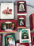 21 Hallmark Keepsake Christmas Ornament Lot Variety 1986-2008